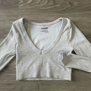 Garage Grey Sonia Top Size Small